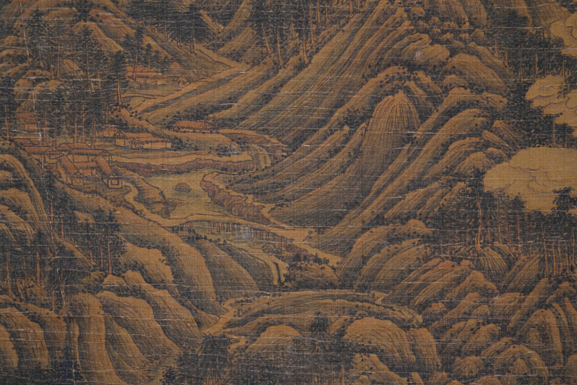 董源 A Chinese Scroll Painting By Dong Yuan - Bild 13 aus 15