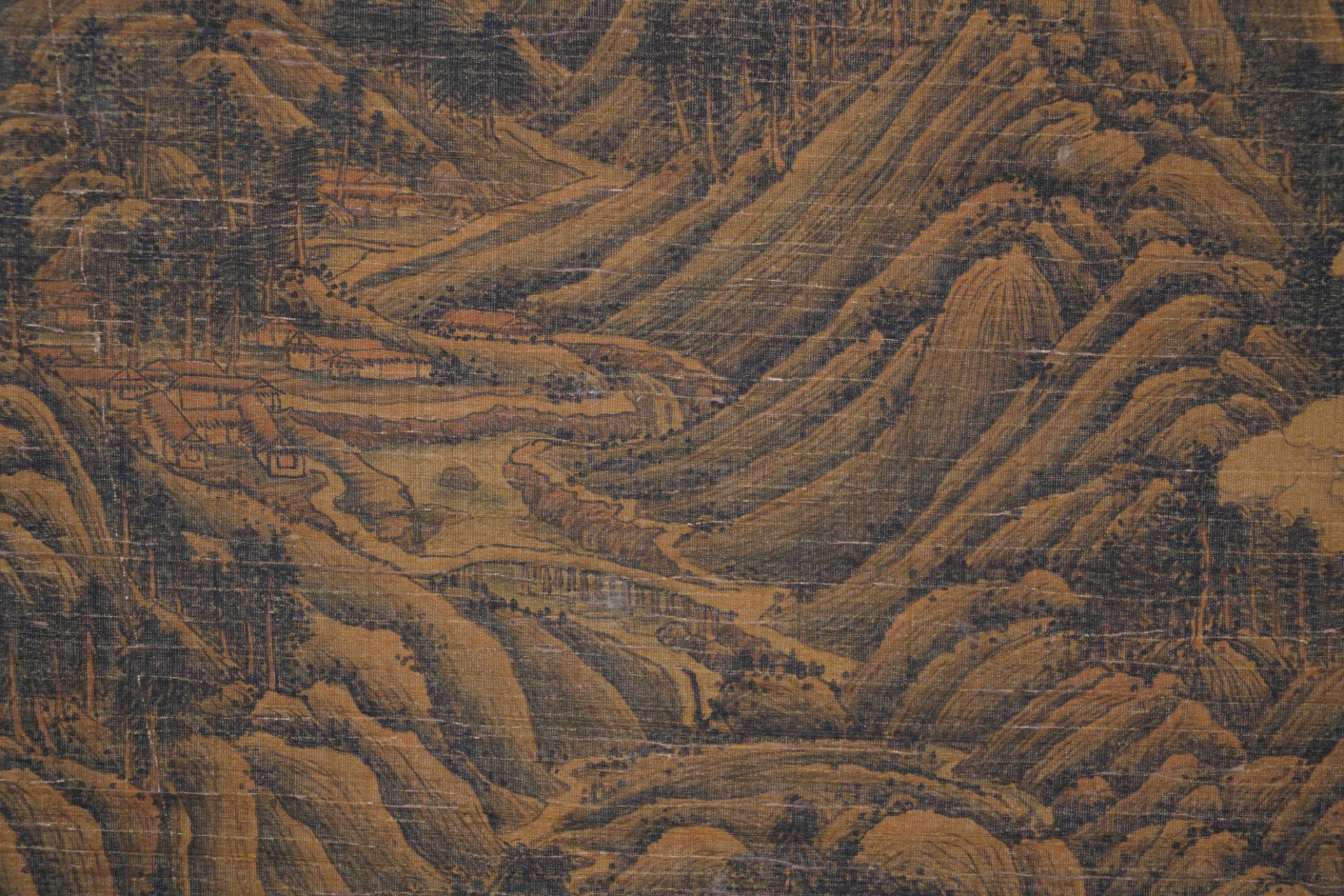 董源 A Chinese Scroll Painting By Dong Yuan - Bild 9 aus 15