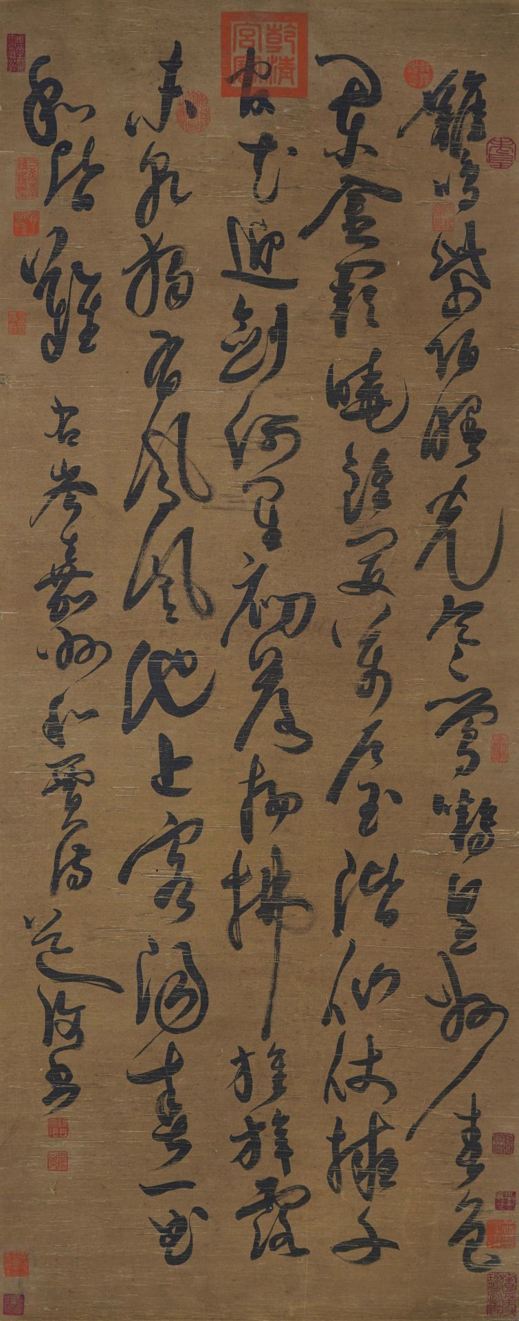 陳淳 A Chinese Scroll Calligraphy By Chen Chun - Image 2 of 14