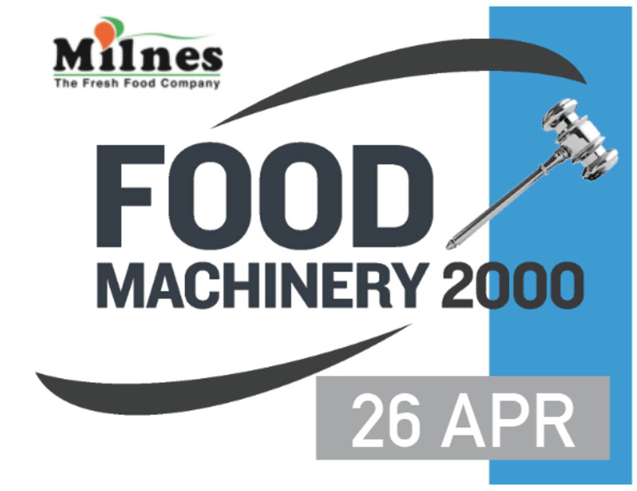 DUE TO THE CLOSURE OF MILNE FOODS, REPUBLIC OF IRELAND - VEG PROCESSING & PACKING EQUIP - VIEWING BY APPT ONLY - SEE VIDEO FOOTAGE