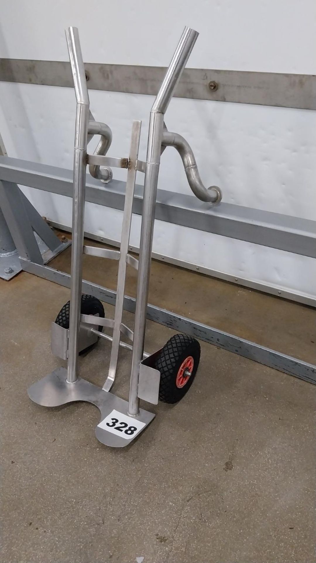 STAINLESS STEEL TROLLEY. - Image 2 of 2