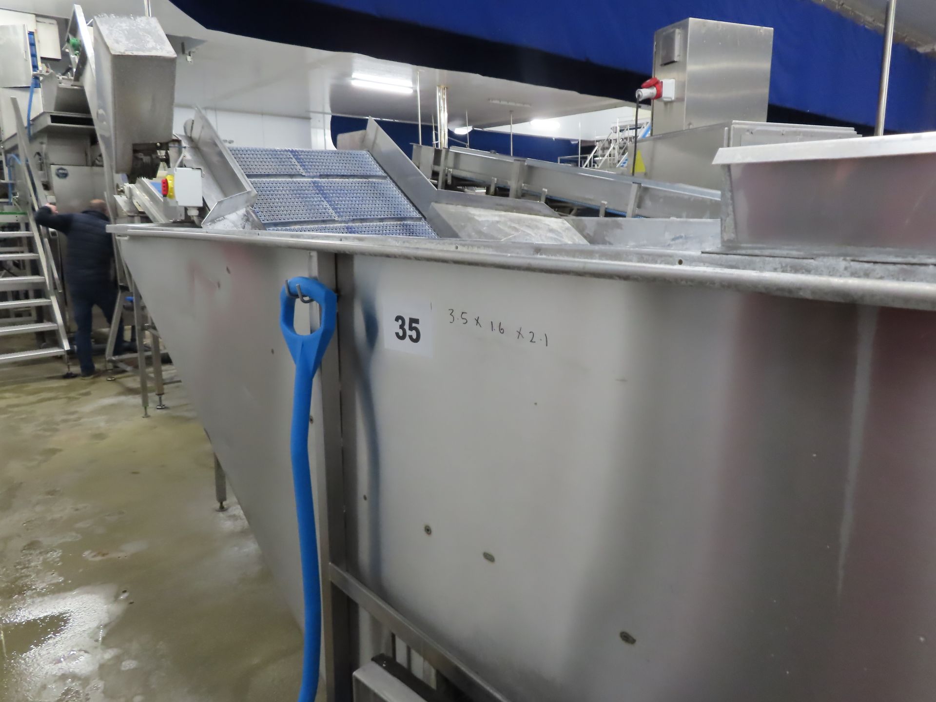 DIP TANK WITH GLYCOL COOLING PLATES. - Image 2 of 6