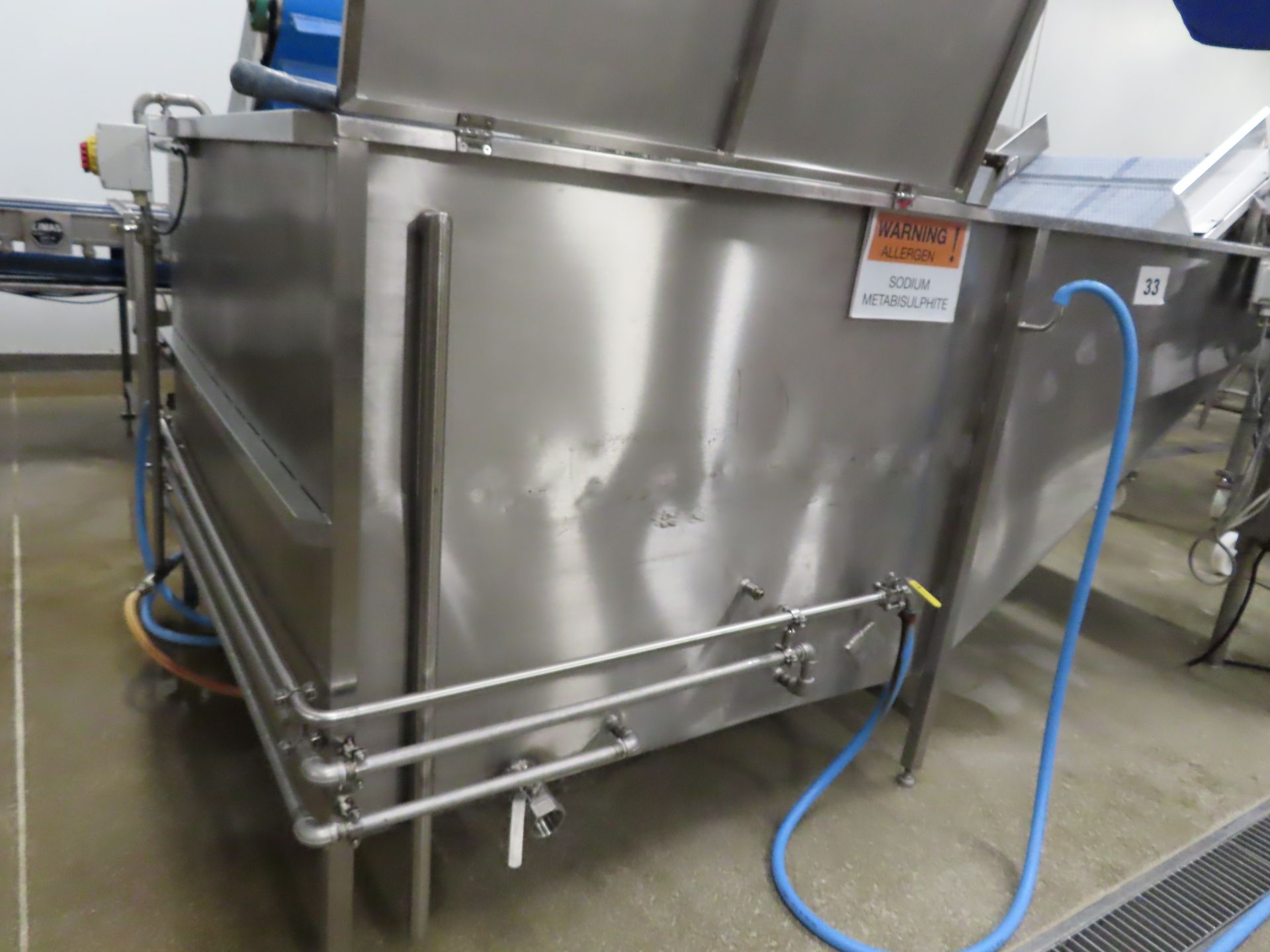 S/S DIP TANK WITH GLYCOL PLATES. - Image 4 of 4