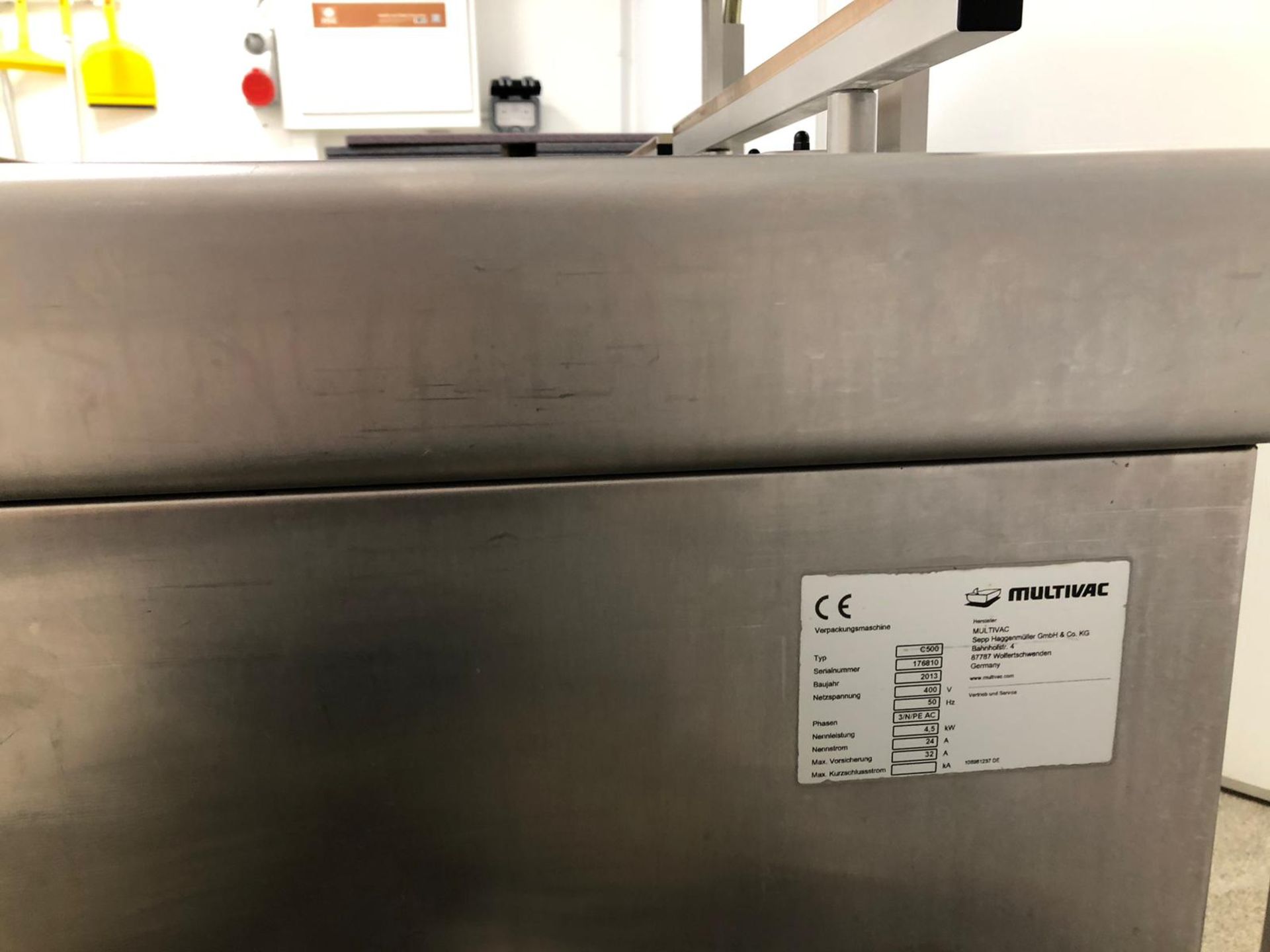 MULTIVAC C500 DOUBLE CHAMBER VACUUM PACKER. - Bild 3 aus 5