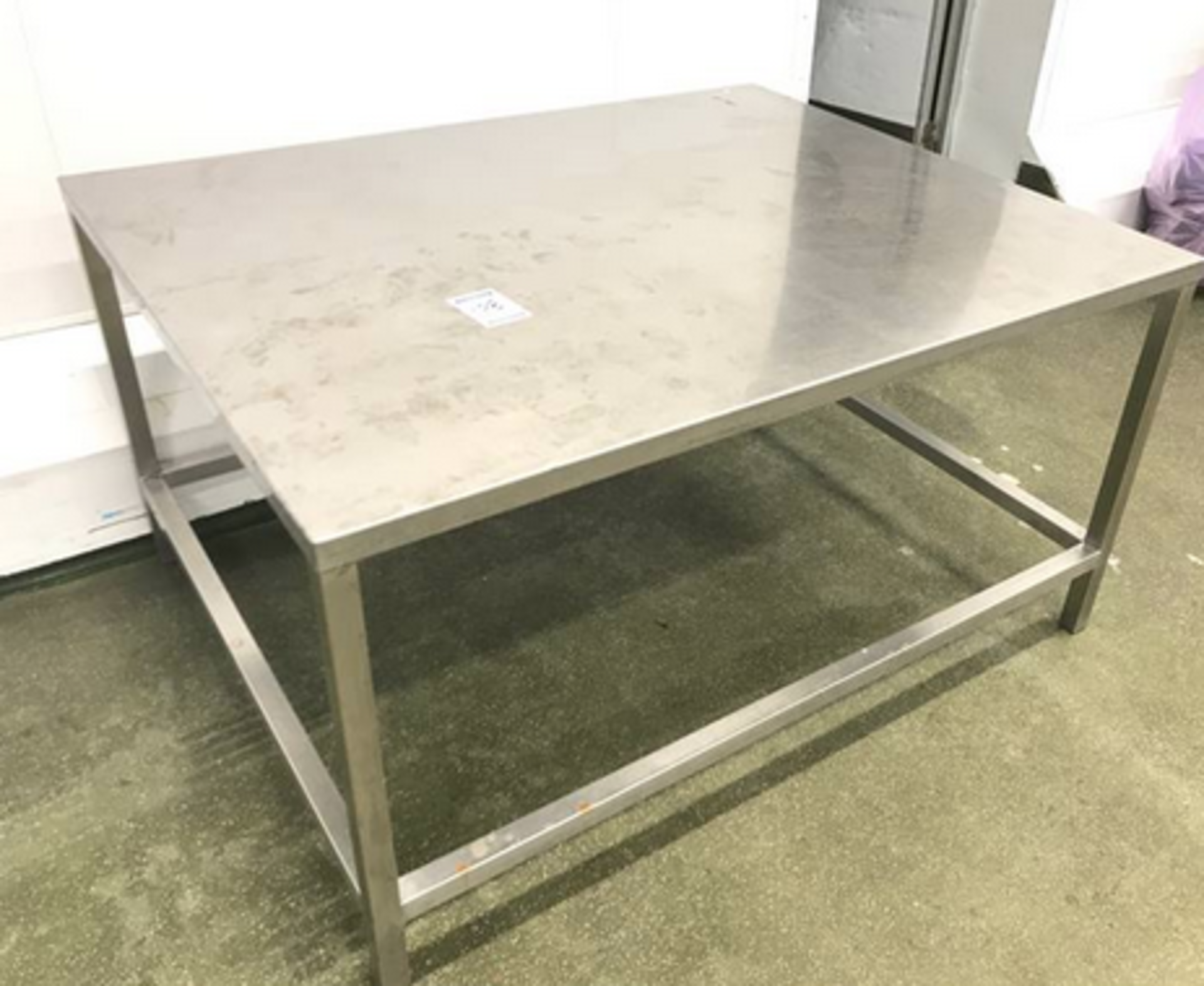 STAINLESS STEEL TABLE. - Image 3 of 3