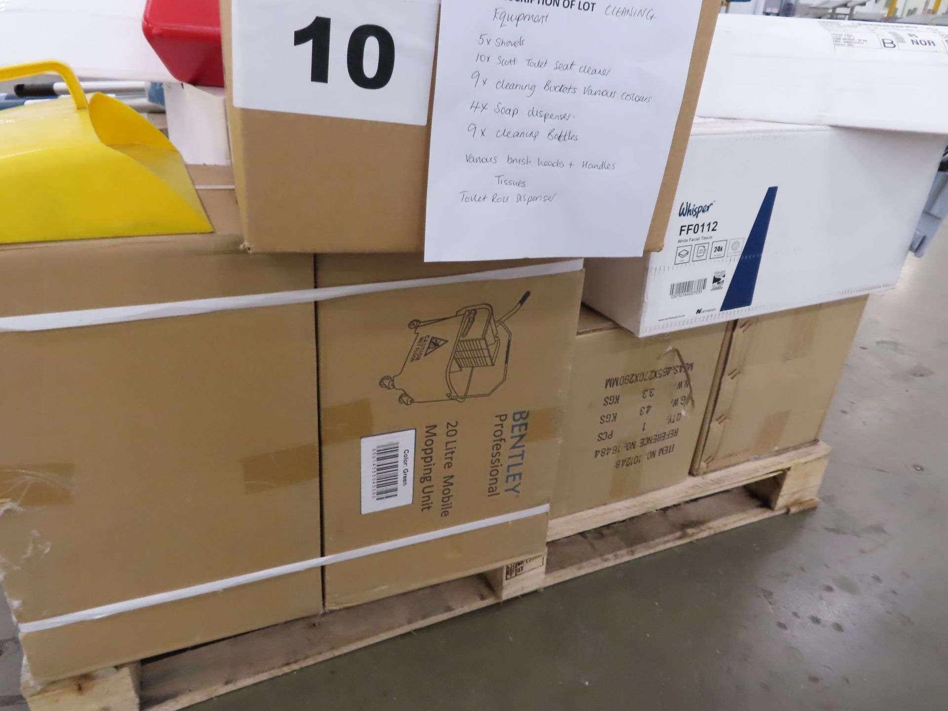PALLET OF VARIOUS CLEANING ITEMS. - Image 3 of 4