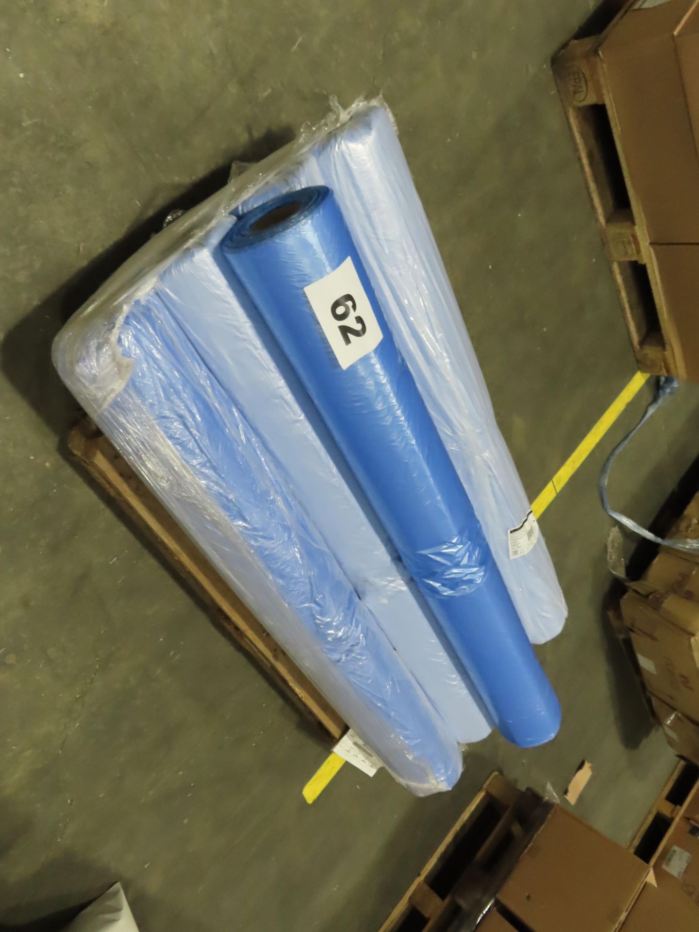 PALLET OF PLASTIC LINERS.