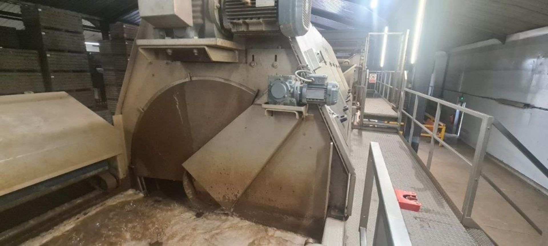 HAITH 1500 SEMI- SUBMERGED WASHER. + HAITH SUPER FLUME STONE SEPARATOR. YEAR 2021. - Image 14 of 23