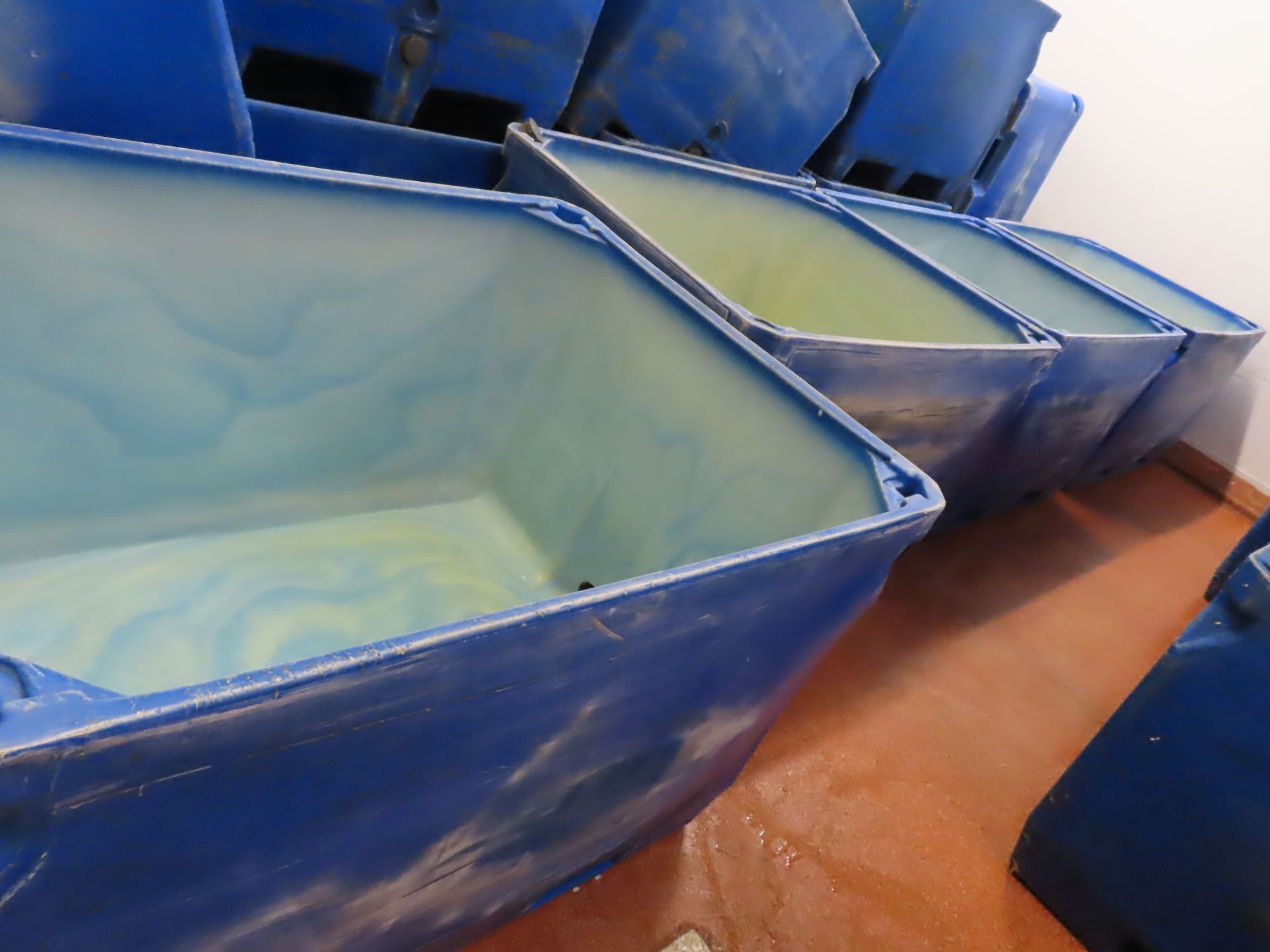 4 X BLUE TUBS. - Bild 4 aus 5