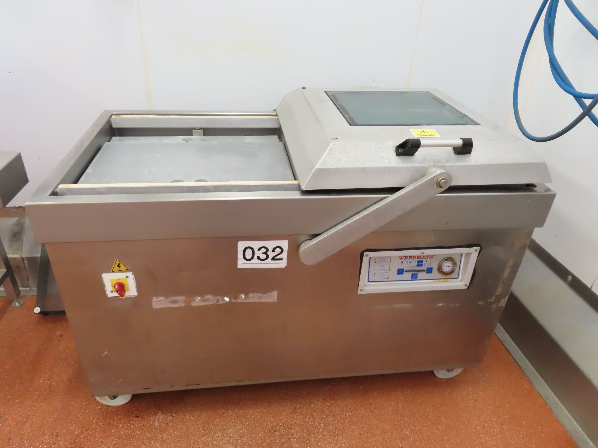 WEBOMATIC DOUBLE CHAMBER VACUUM PACKER.