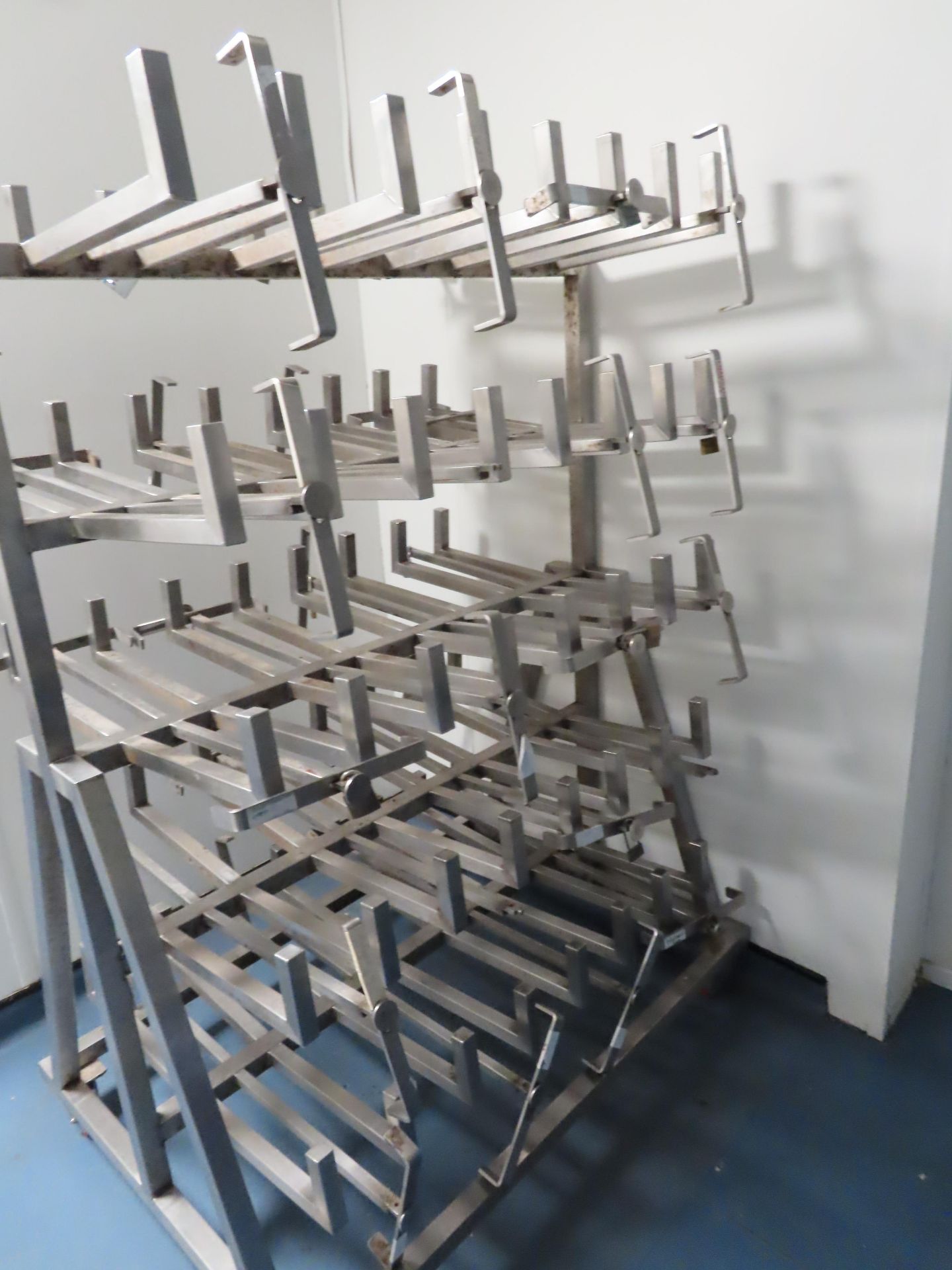 DOUBLE SIDED S/S BOOT RACKS. - Image 2 of 2