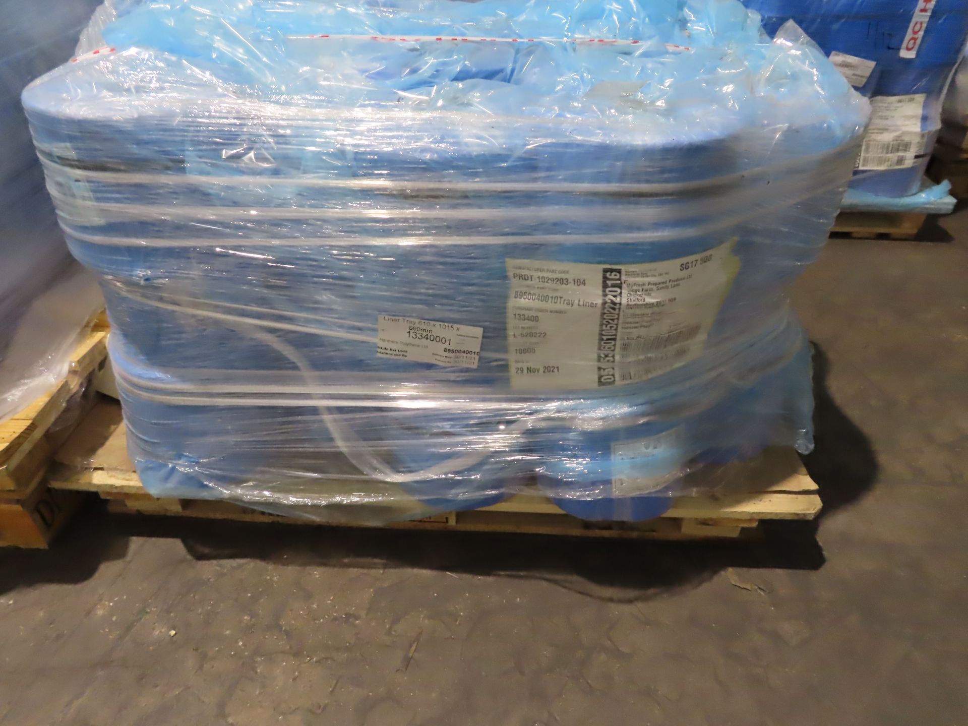 2 X PALLET TRAY LINERS. - Image 6 of 6
