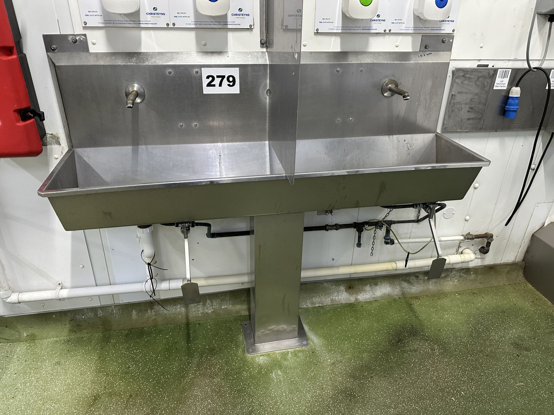 S/S 2-STATION SINK.