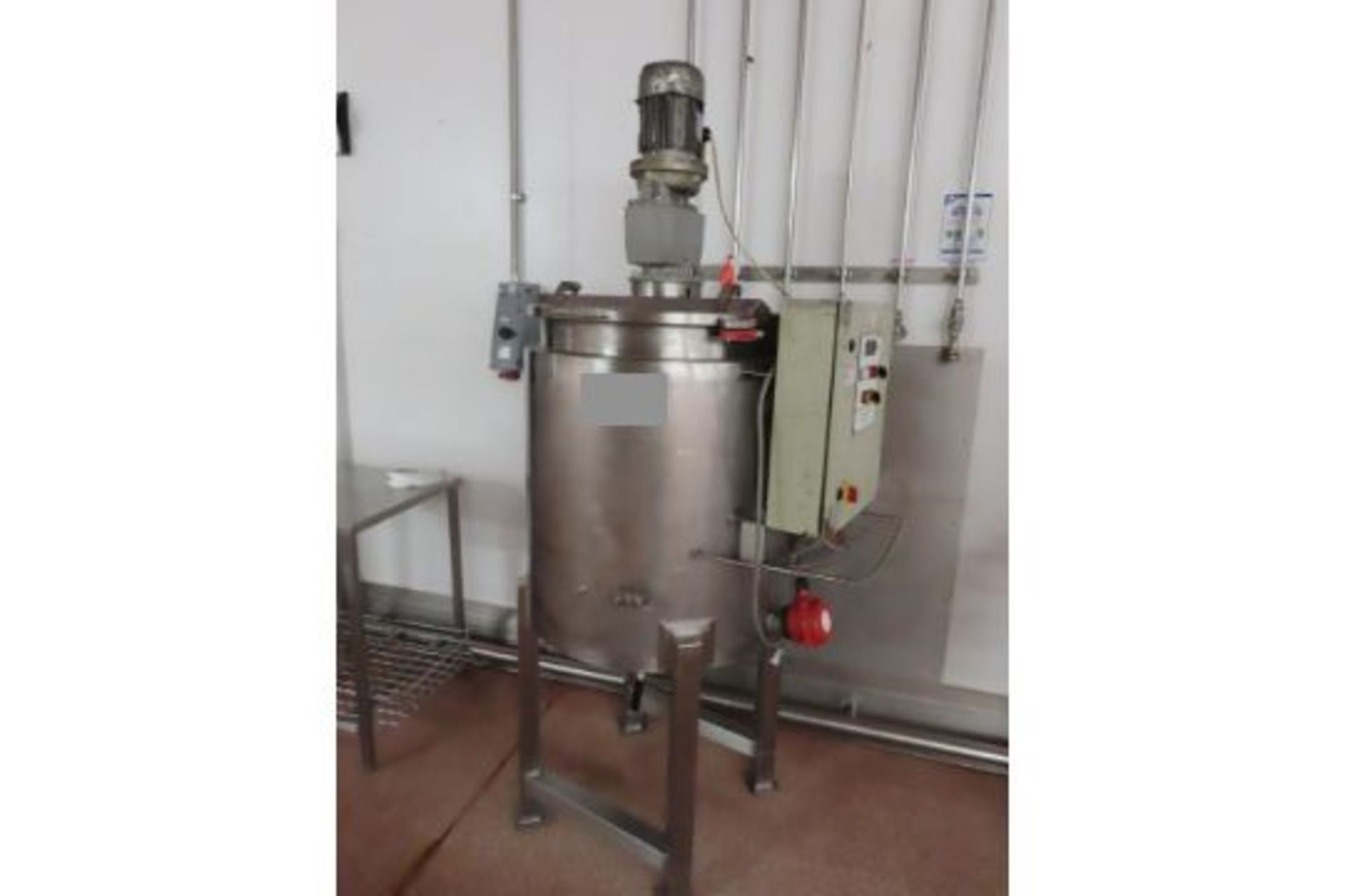 S/S ELECTRICALLY HEATED CHOCOLATE TANK.