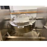 GLASS TYPE WOK COOKING VESSEL. 300 LITRE.
