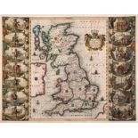 Britain.- Jansson (Jan) Britannia prout divisa suit temporibus Anglo-Saxonum, praesertim durante …