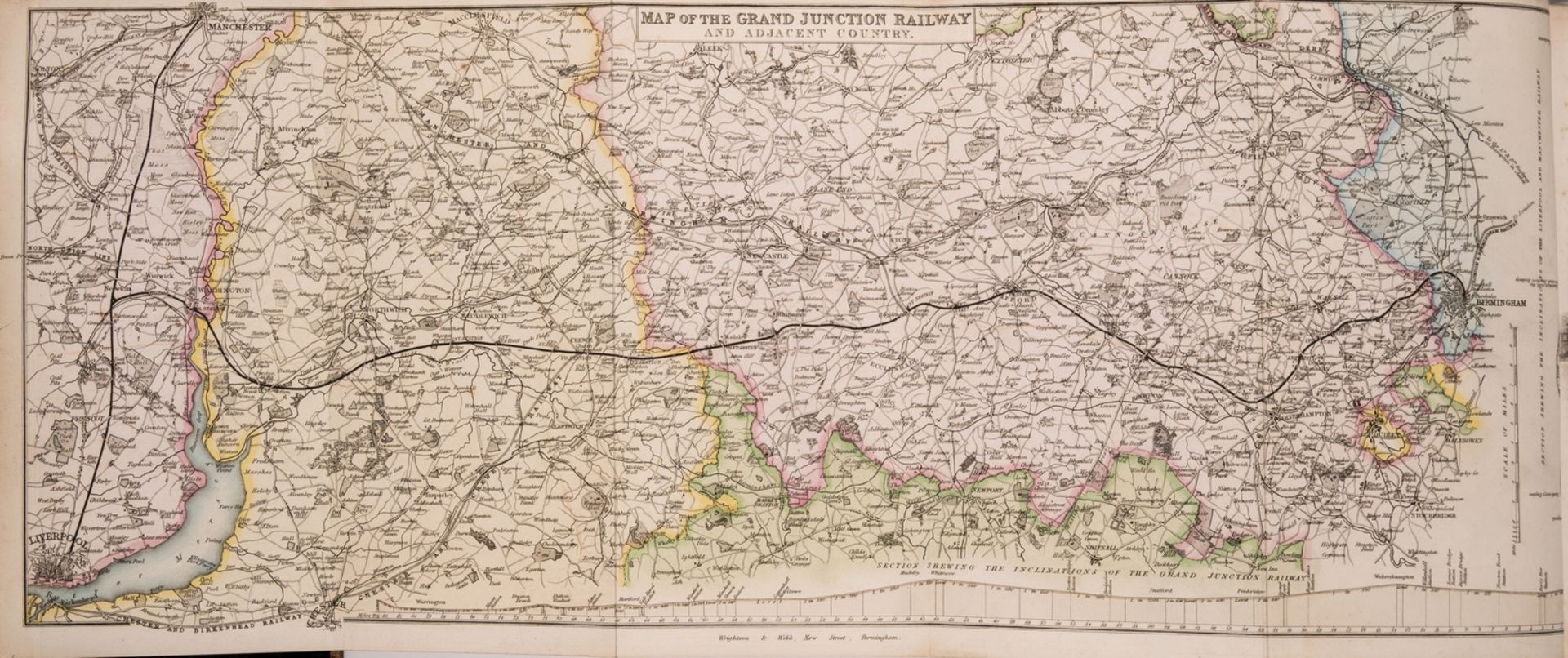 England.- Roscoe (Thomas) The Book of the Grand Junction Railway, [1839].