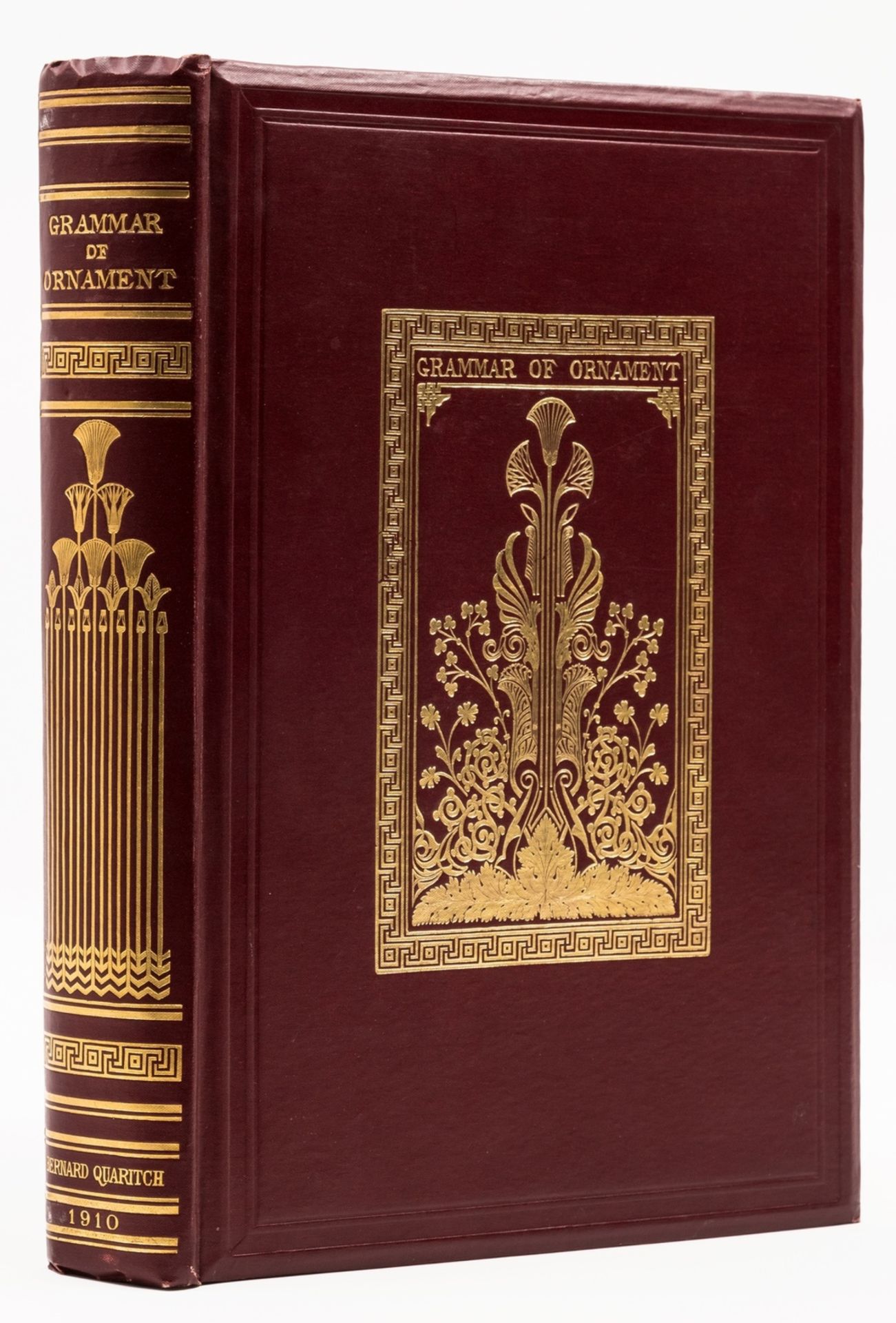 Jones (Owen) The Grammar of Ornament, reprint, Bernard Quaritch, 1928.