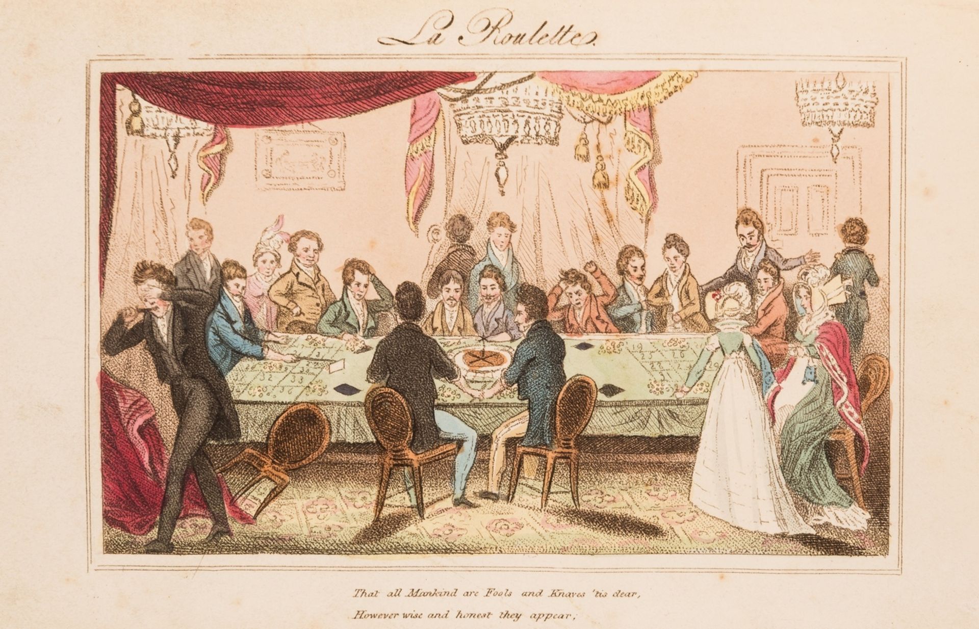 Gambling & Theatre. [Dunne (Charles)] "Charles Persius". The Academicians of 1823; or, the Greeks …