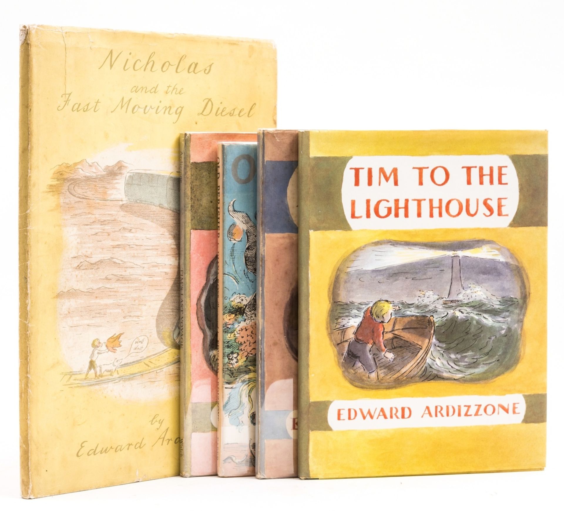 Ardizzone (Edward) Nicholas and the Fast Moving Diesel, first edition, [1947]; and 4 others (5)