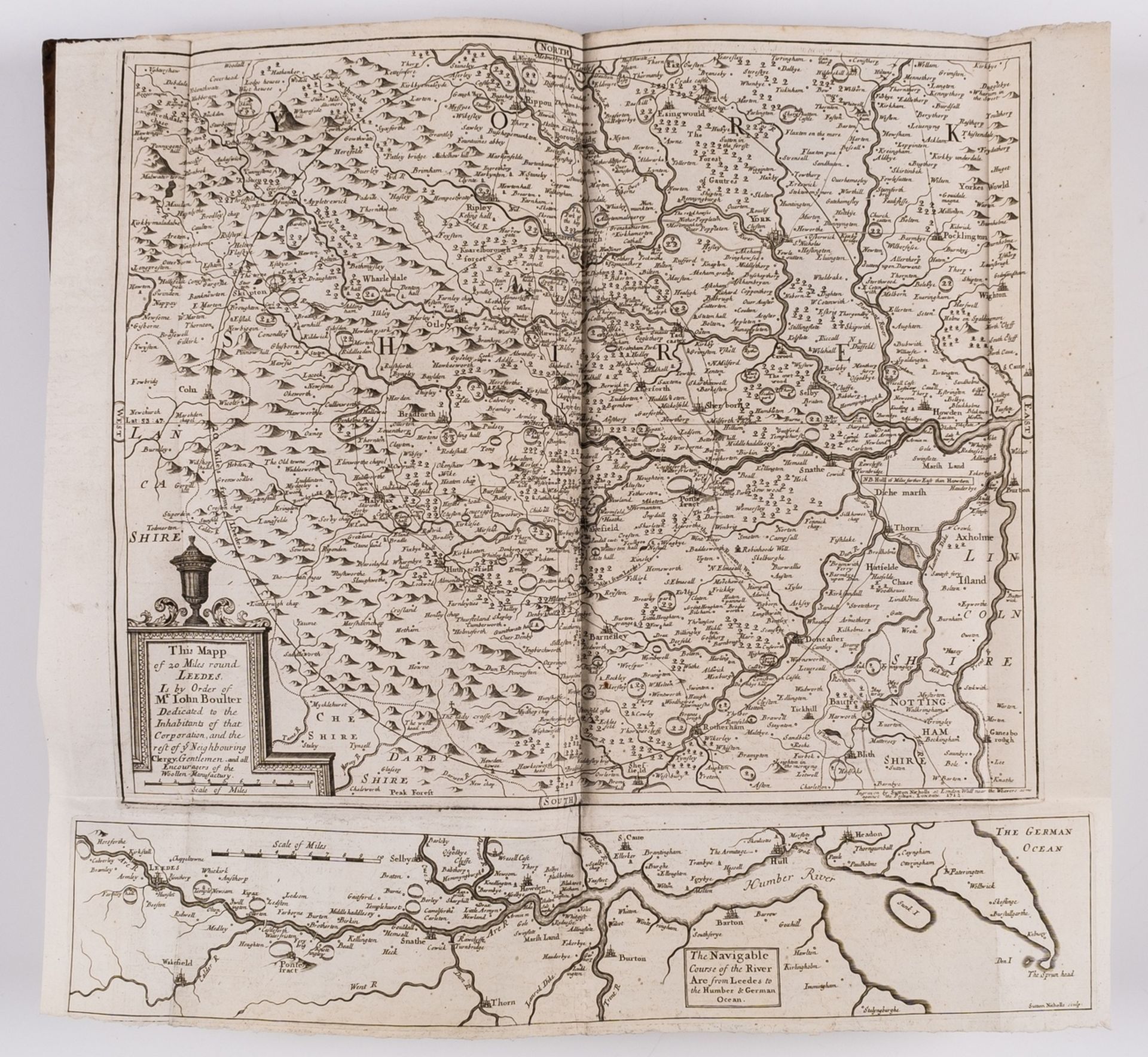 Yorkshire.- Thoresby (Ralph) Ducatus Leodiensis: or, the Topography of the Ancient and Populous …