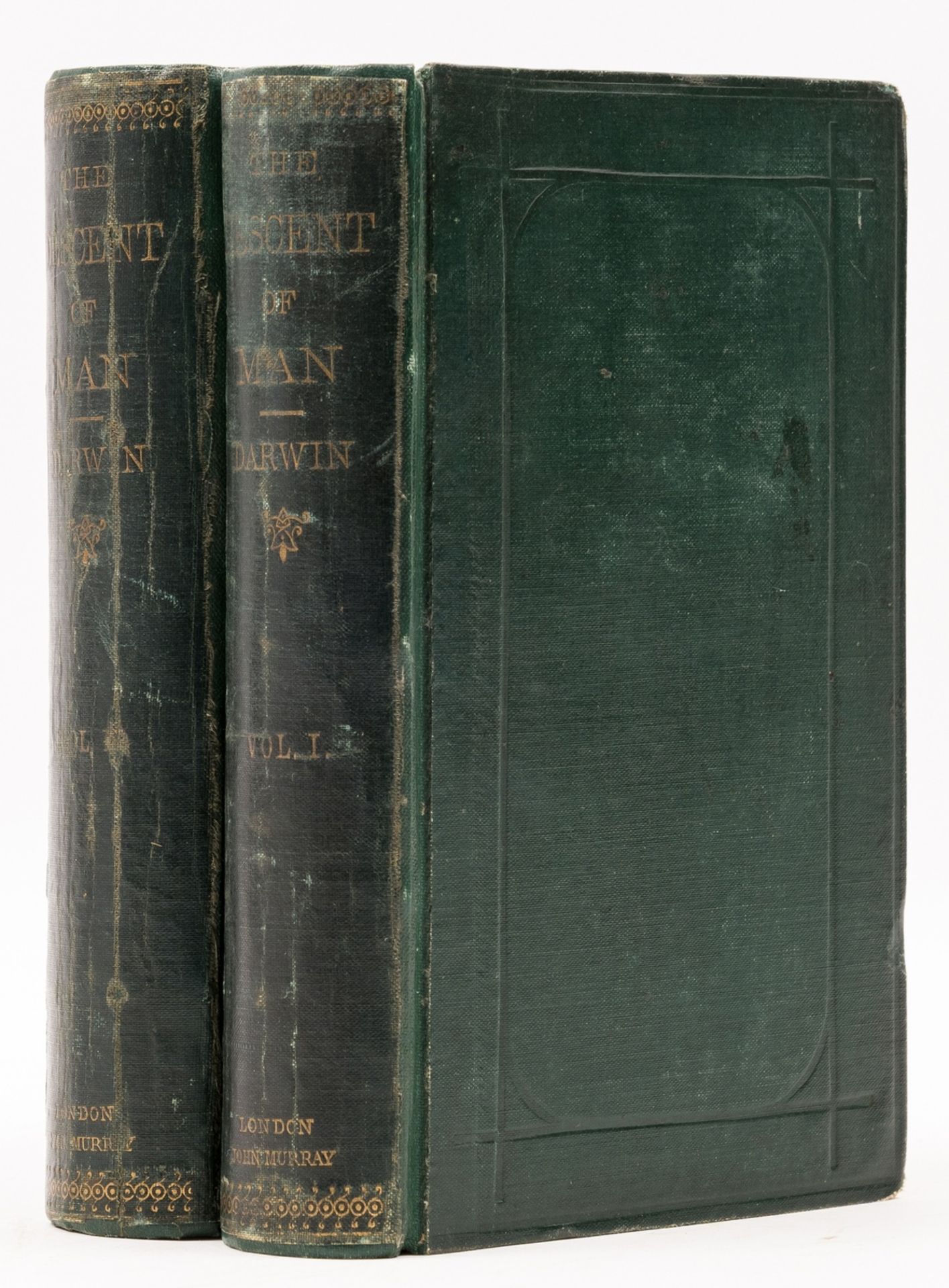 Evolution.- Darwin (Charles) The Descent of Man, 2 vol., first edition, second issue, 1871.