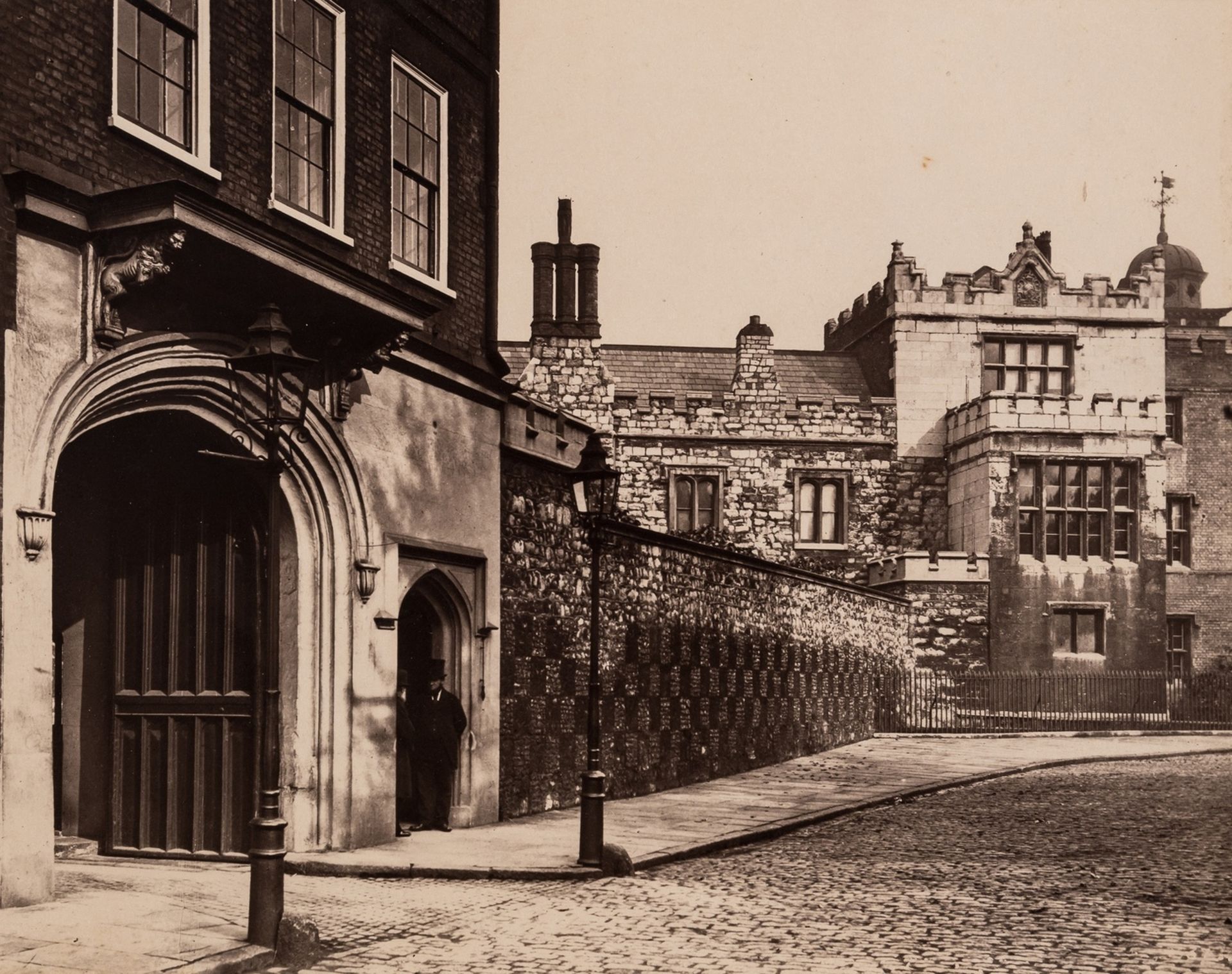 London.- Dixon (Henry) Eight photographs of The Charterhouse, Farringdon, from 'The Society For …