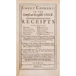 Smith (Robert) Court cookery: or, The compleat English cook. Containing the choicest and newest …