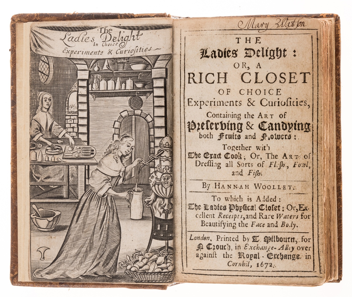 Woolley (Hannah) The Ladies delight: or, a rich closet of choice experiments & curiosities, …