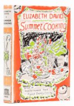 David (Elizabeth) Summer Cooking, A.C.s. from the author loosely inserted, 1955.