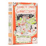 David (Elizabeth) Summer Cooking, A.C.s. from the author loosely inserted, 1955.