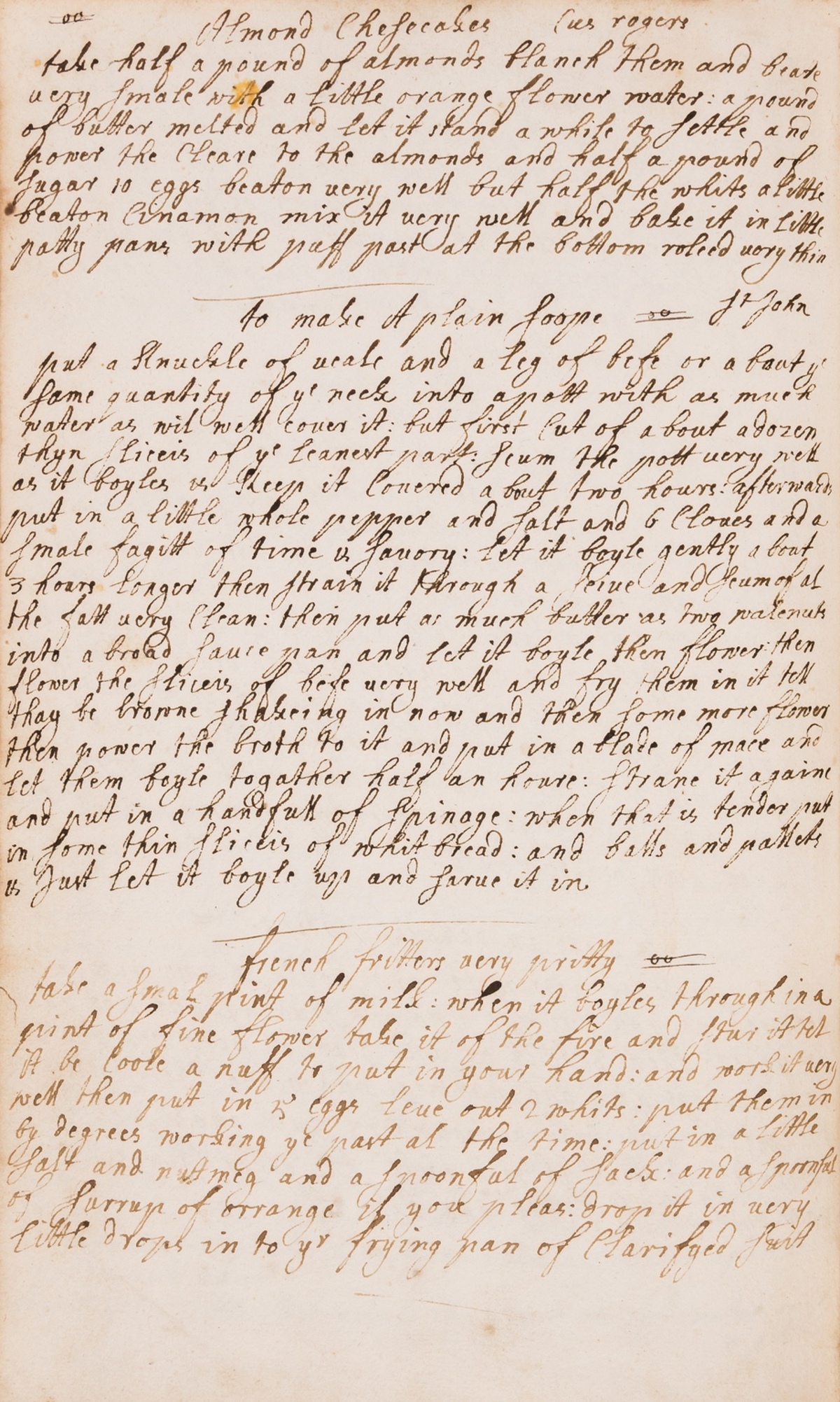 Cookery, Household & Medical.- Hawtrey (Anne) Mrs Anne Hawtreys Recipe Book, manuscript in several … - Image 4 of 4