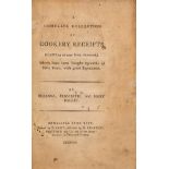 Crahan copy.- Kellet (Susanna, Elizabeth & Mary) A Complete collection of cookery receipts, …