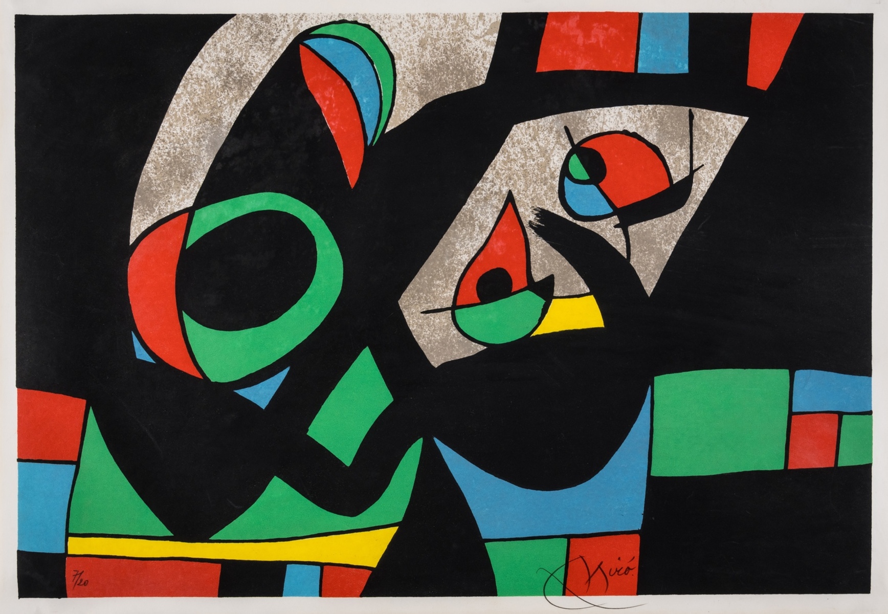 Joan Miro (1893-1983) Untitled, from Le Lézard aux Plumes D'Or