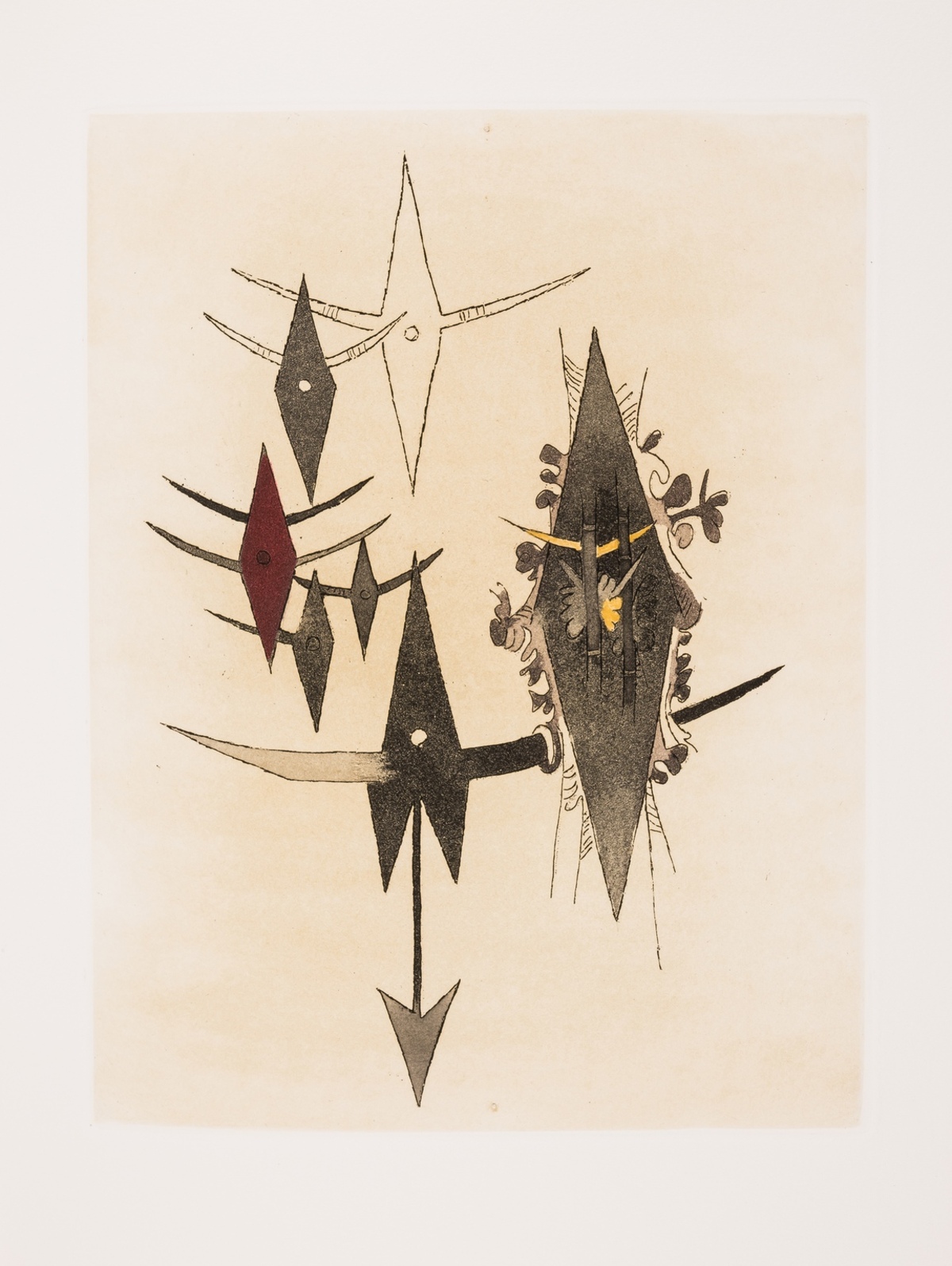 Wifredo Lam (1902-1982) Crosieur Noir - Image 7 of 8