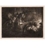 Rembrandt van Rijn (1606-1669) The Adoration of the Shepherds: A Night Piece