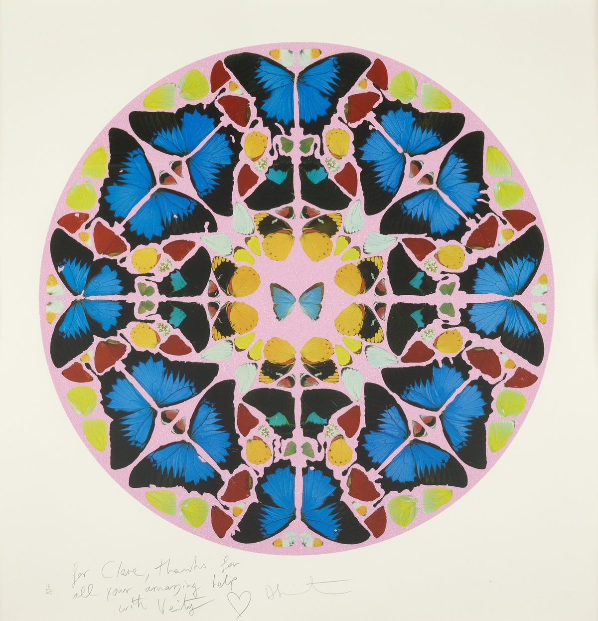 Damien Hirst (b. 1965) Psalm Print: Coeli Enarra