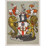 Edward Bawden (1903-1989) Lloyds Coat of Arms