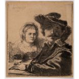 Rembrandt van Rijn (1606-1669) Self Portrait with Saskia
