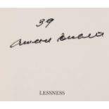 Beckett (Samuel) Lessness, first english edition, signed limited edition specially bound, 1970; …