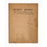 Beckett (Samuel) Echo's Bones, first edition, one of 327 copies, 1935.