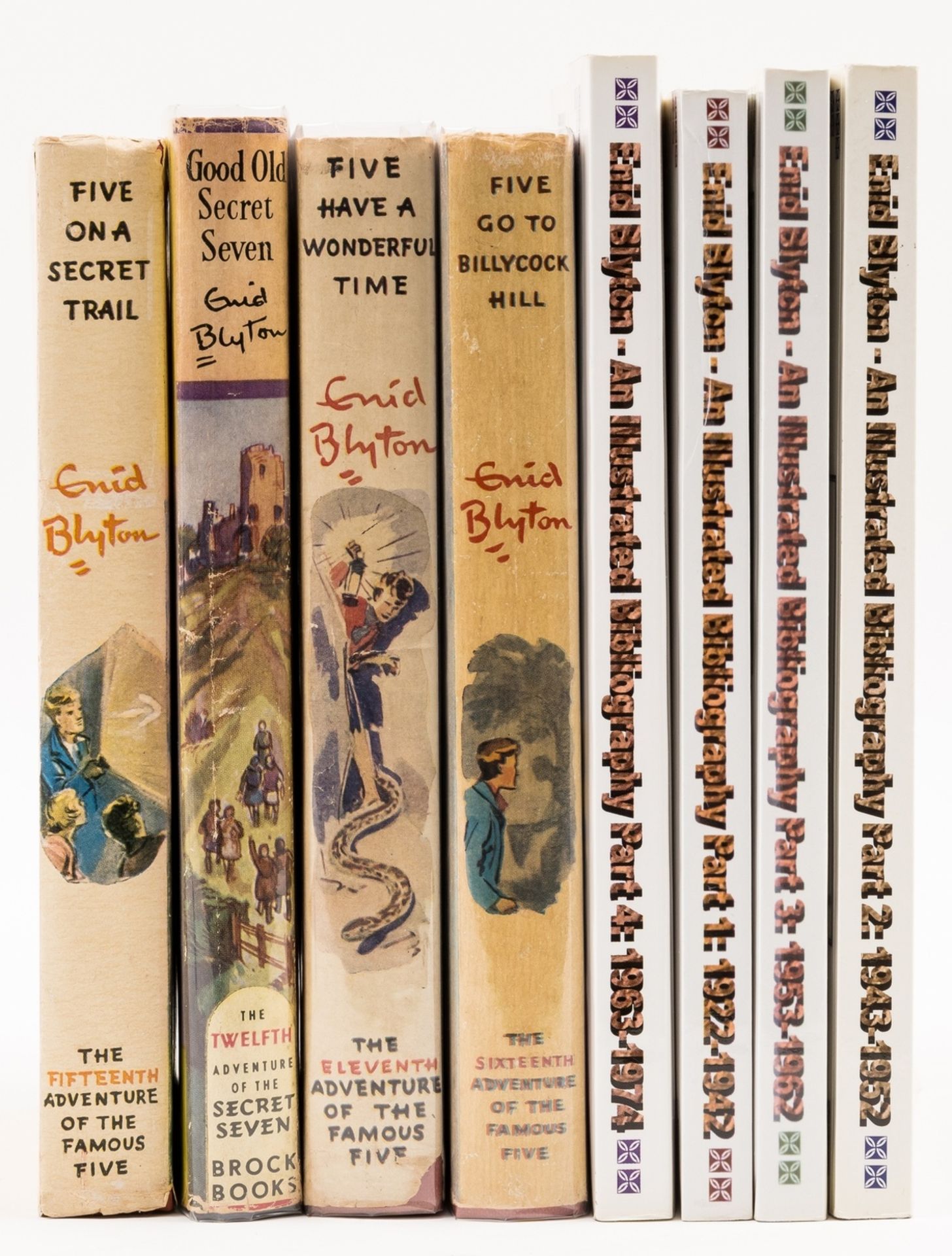 Blyton (Enid) Five Have a Wonderful Time, first edition, 1952 & others by Blyton, including a …