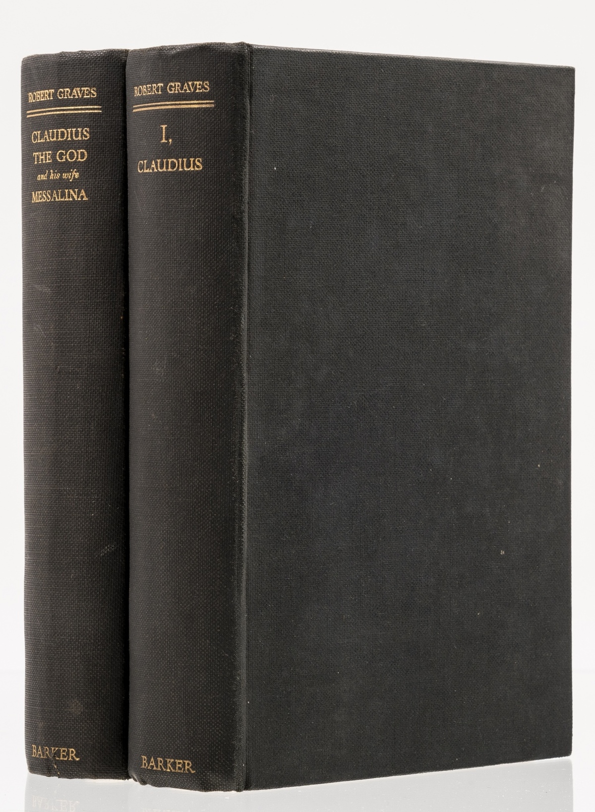 Graves (Robert) I, Claudius, first edition, 1934; and a first edition of Claudius the God (2)