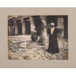 Levant.- [Poncins (Vicomte de)] [Album de Photographies de Voyage du Vicomte de Poncins en Egypt & …