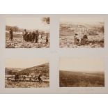 Levant.- Palestine 1906, 119 vintage silver albumen prints, 1906.