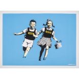 Banksy (b.1974) Jack and Jill (Police Kids) (Signed)