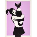 Banksy (b.1974) Bomb Love