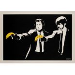 Banksy (b. 1974) Pulp Fiction