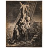 Rembrandt van Rijn (1606-1669) The Descent from the Cross: Second Plate