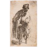 Rembrandt van Rijn (1606-1669) Beggar with a wooden leg